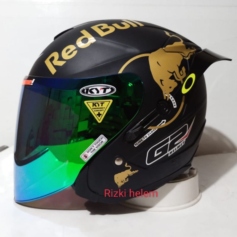 Helm Original G2 Optimax Paket Ganteng-2