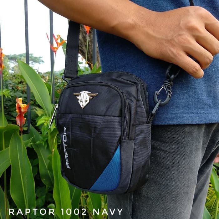 Tas Selempang Cowok/Pria Dada Pinggang Bahu ImporT Tas Selempang Pria Wanita Raptor Original S 2RYH