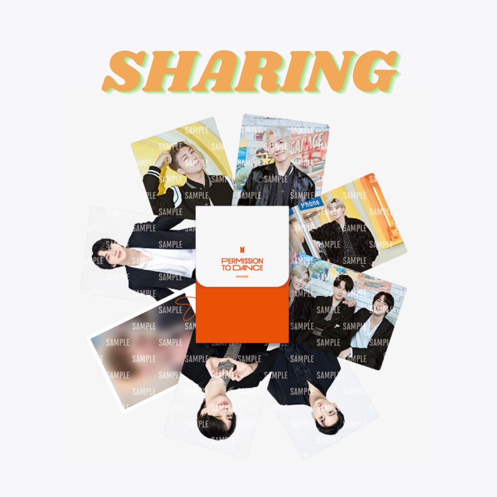 [READY STOCK] SHARING BTS Permission to Dance (PTD) on Stage Ver 1: Mini Photocard (PC) - RM(Namjoon