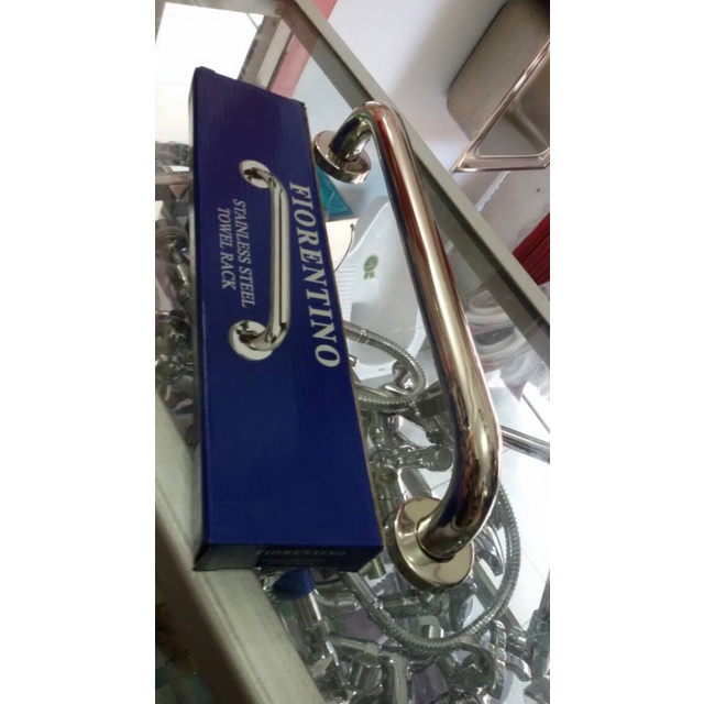 handle bathub 35cm stainless/ pegangan kamar mandi