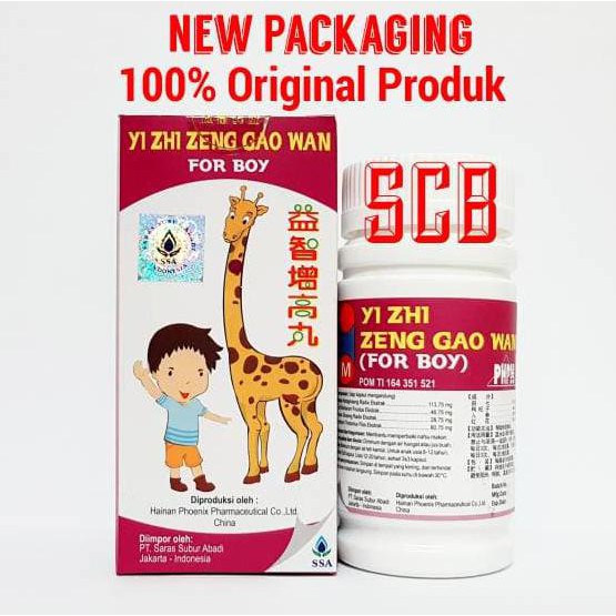 Grow Up Pills For Boys ( Yi Zhi Zeng Gao Wan ) - Obat Peninggi Badan