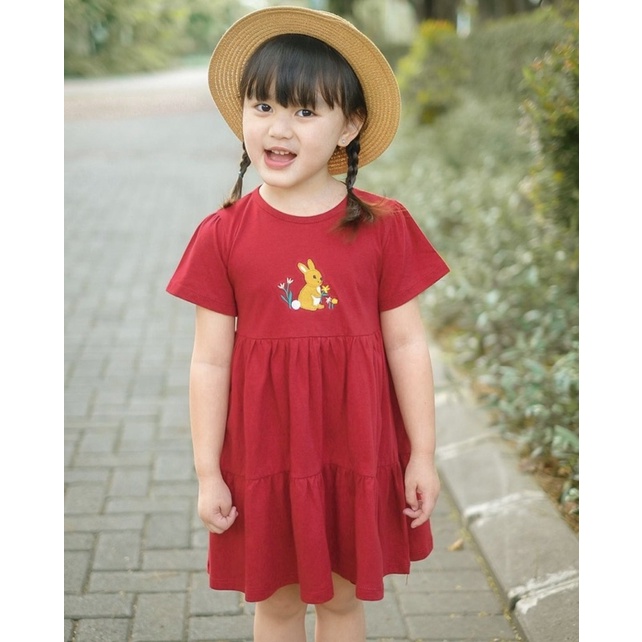 Yoona Dress Ruffle Anak 1-4thn