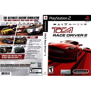 Kaset Ps2 Game TOCA Race Driver 2