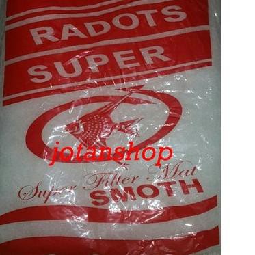 TERBAIK 1mx1m kapas busa filter dakron undergravel kolam aquarium aquascape 1m x 1m dacron NFG