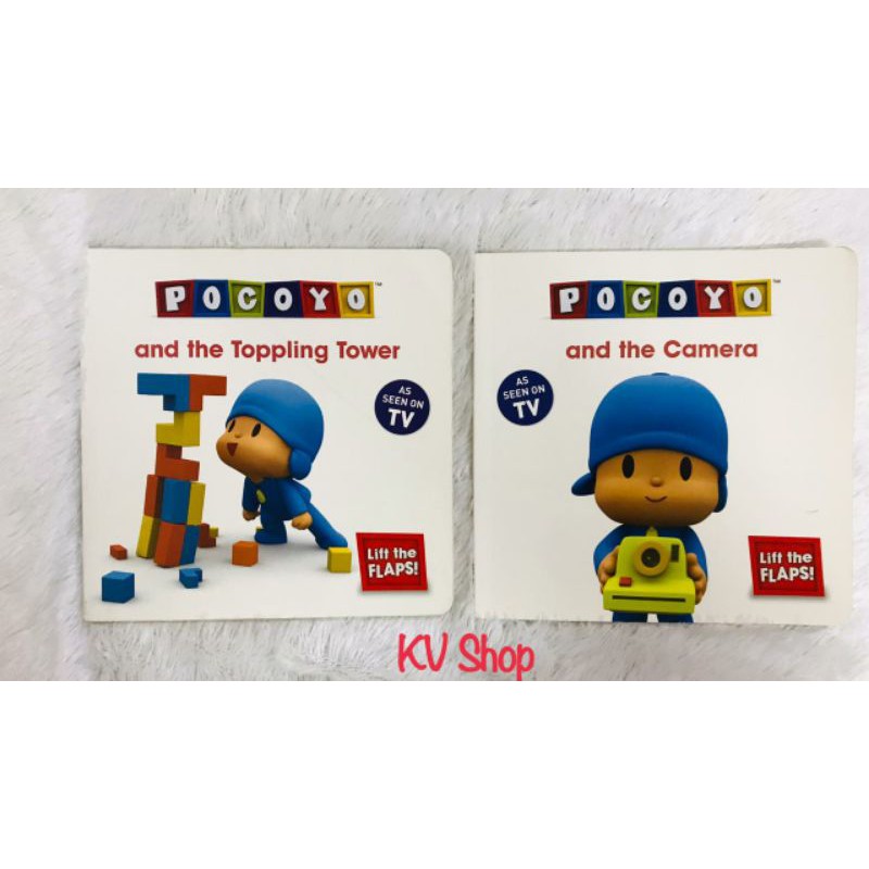 Preloved Boardbooks Pocoyo / Buku Cerita Anak Pocoyo