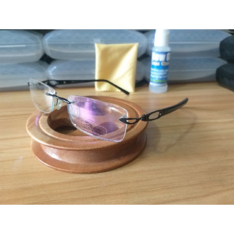 kacamata Frame sillhouette Gratis lensa minus clinder/plus lensa anti radiasi