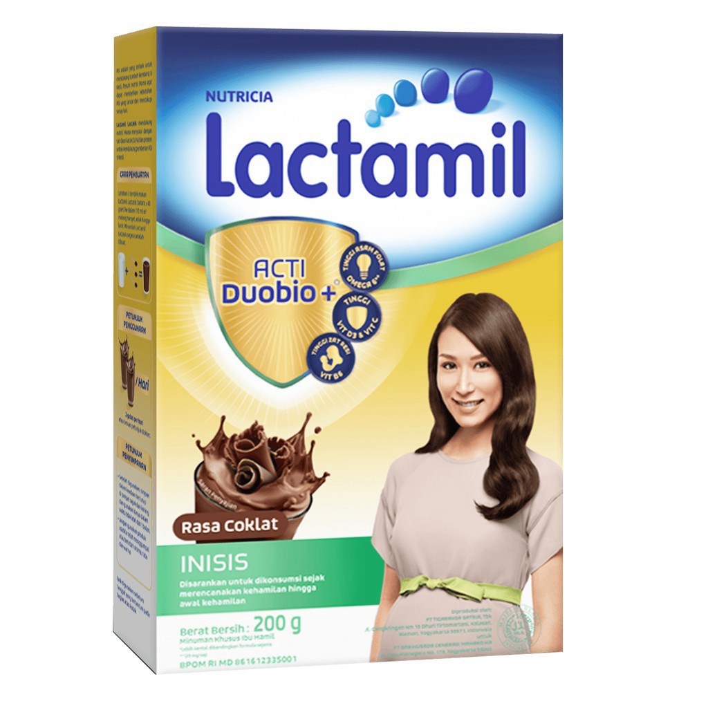 LACTAMIL INISIS - NUTRICIA SUSU IBU HAMIL 200 GR