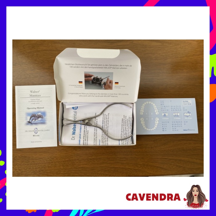 Jual NEW WALSER SECTIONAL MATRIX DENTAL FULL SET Shopee Indonesia