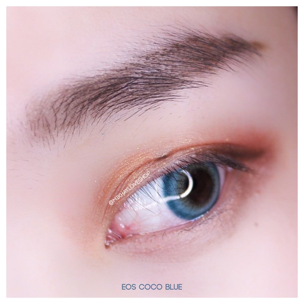 Softlens Coco Blue | EOS [Mikhayloveshop]