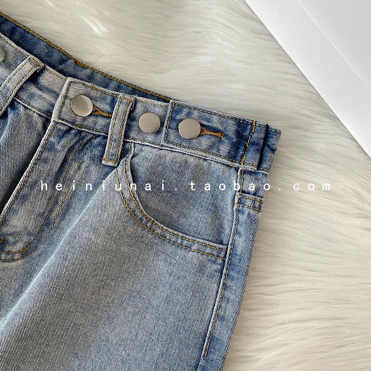 Straight Loose Celana Jens/Celana Jens Highwaist Wanita/Celana Kulot /Jeans Kulot