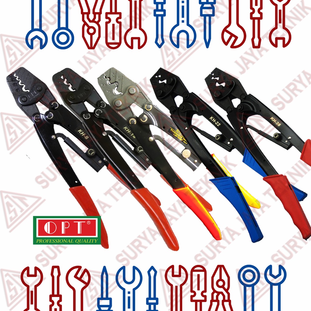 OPT Tang Crimping Skun Hand Crimping Tool Type KH