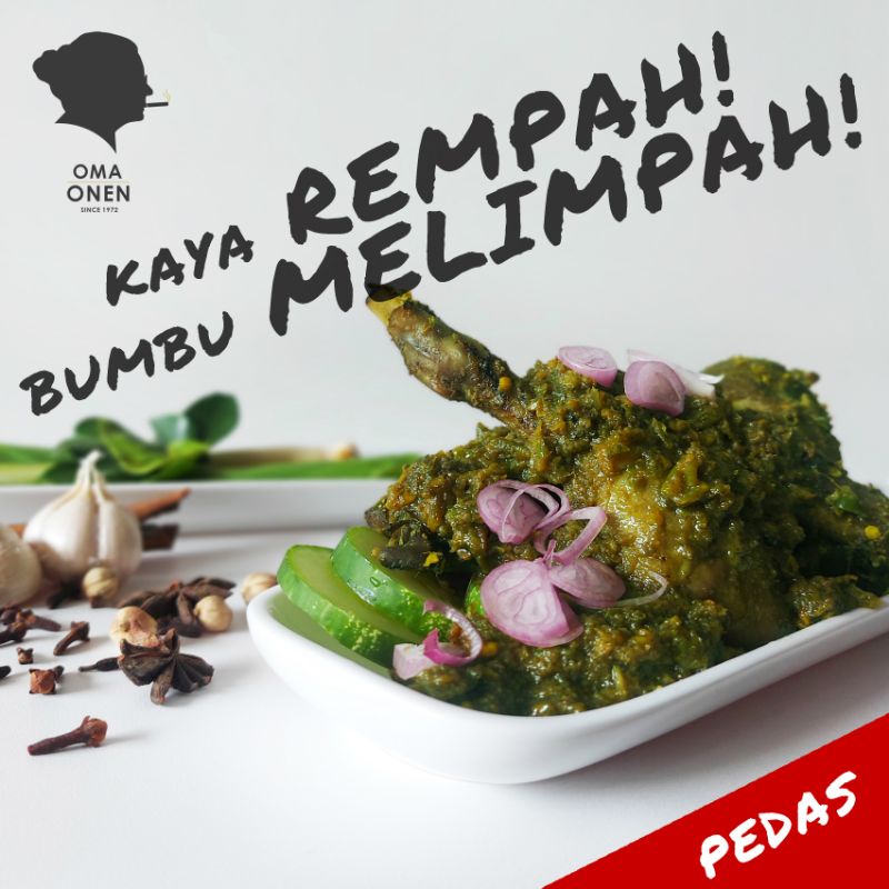 

Bebek Cabe Ijo (Gulai Itiak Lado Mudo) - PEDAS
