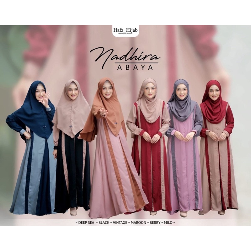 gamis nadhira abaya