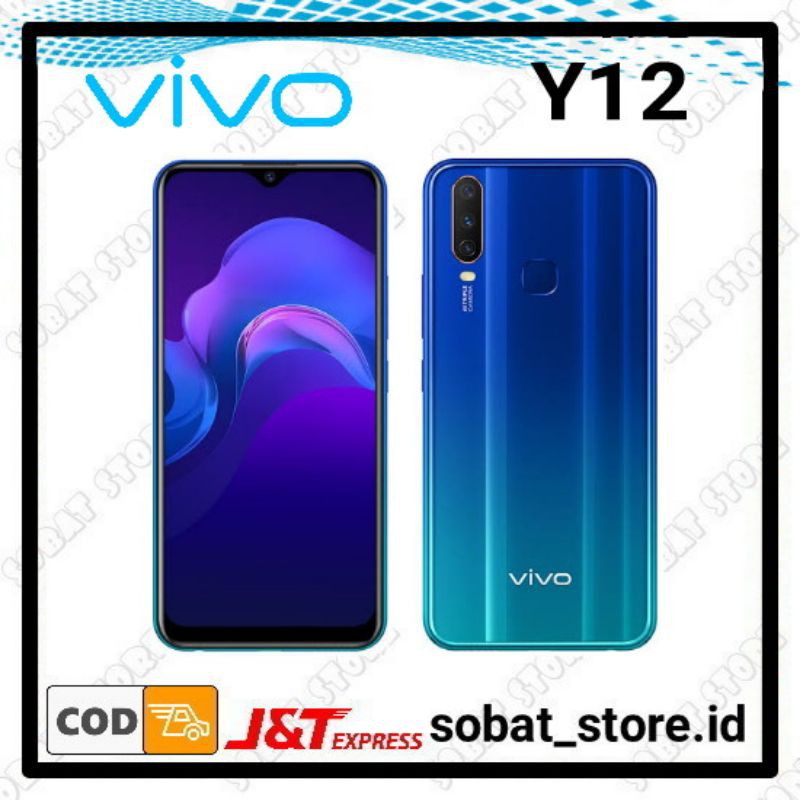 Vivo Y12 &amp; Y12i Smartphone Ram 3/32GB &amp; 3/64GB