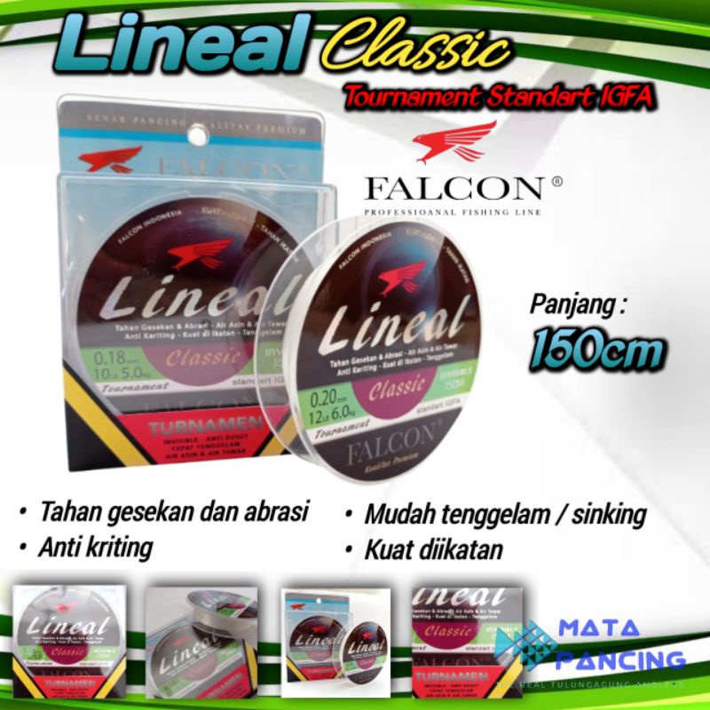 Senar falcon lineal 150m igfa