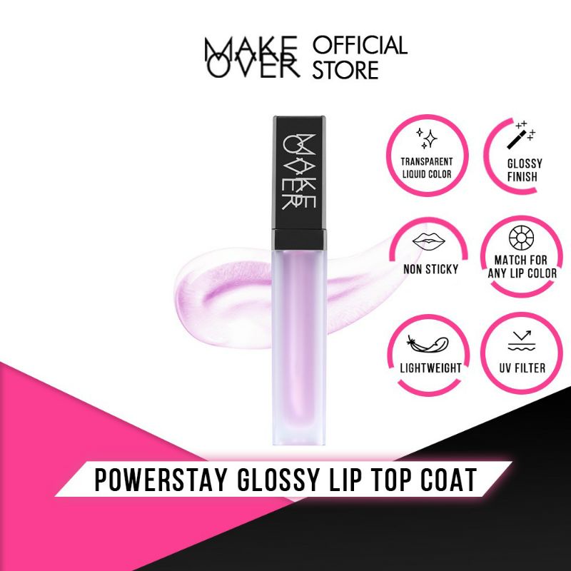 MAKE OVER Powerstay Glossy Lip Top Coat