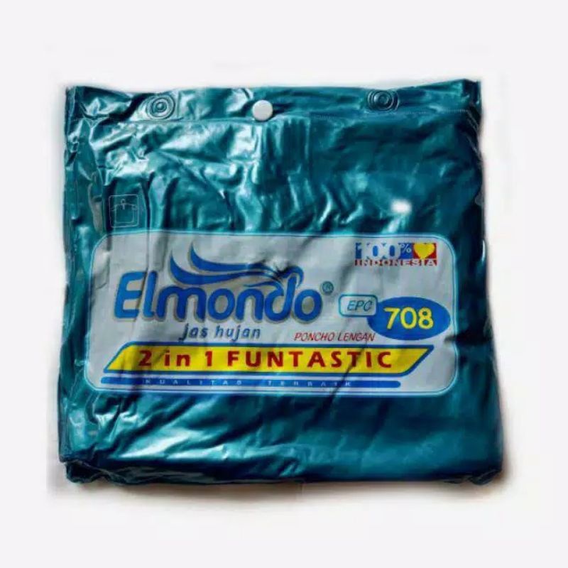 Jas Hujan Elmondo Funtastic Elmondo epc 708 Jas Hujan 2in1 Jas Hujan Ponco Kepala Dua Jas Hujan Tebal Jas Hujan Dewasa Matol Kepala Dua