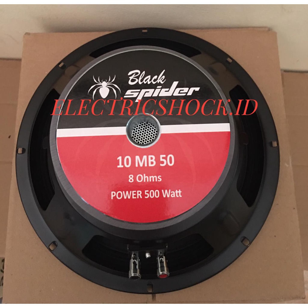 SPEAKER BLACK SPIDER 10 MB 50 MID BASS OUTDOOR 10 INCH/ 10MB50