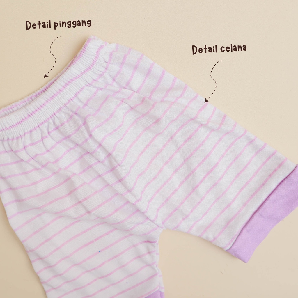 Nuna Store Baju anak perempuan Motif You &amp; Me / Setelan Baju Bayi / Anak Bayi Perempuan / Anak Bayi Cewek Usia 0 Bulan - 3 Tahun