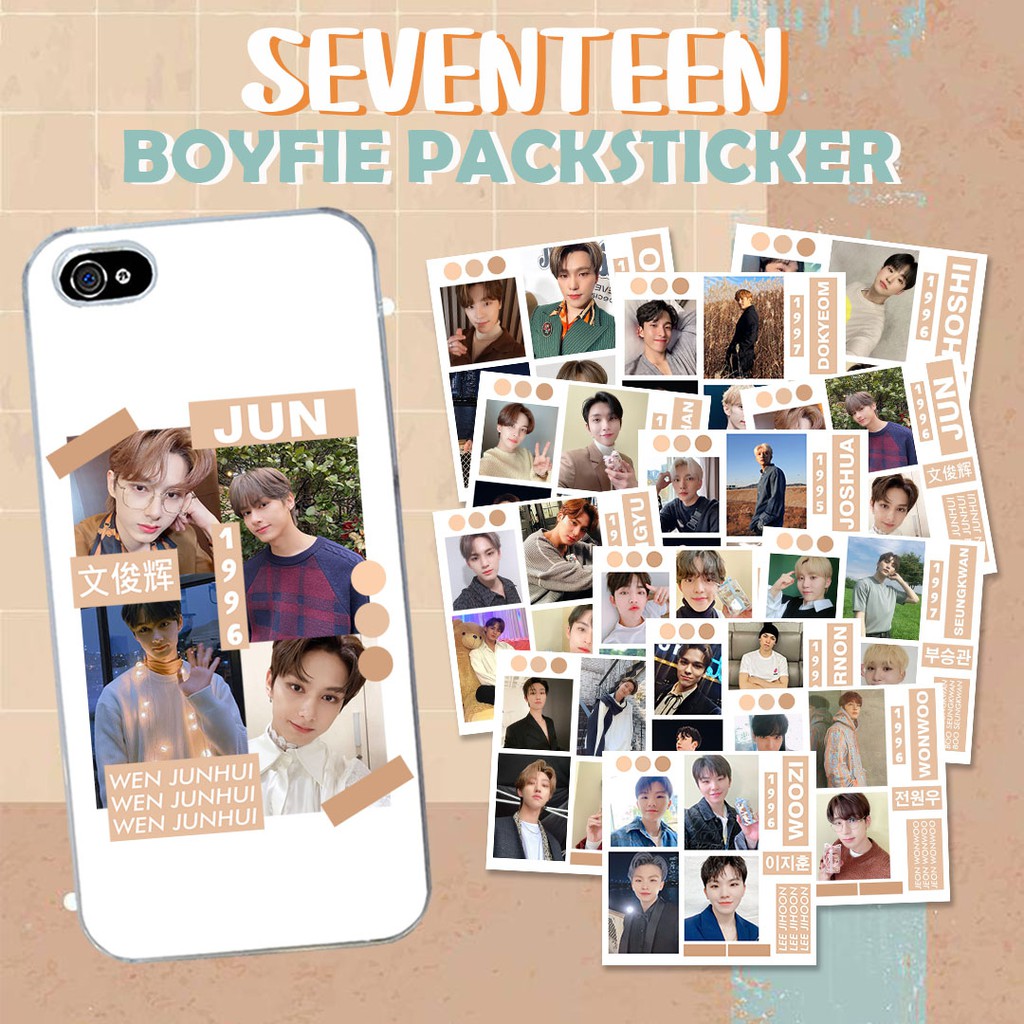 

Sticker Boyfie SEVENTEEN
