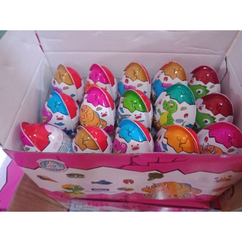 

[Rizda snack] Dinosaurus Egg (Coklat Telor Rasa Susu)