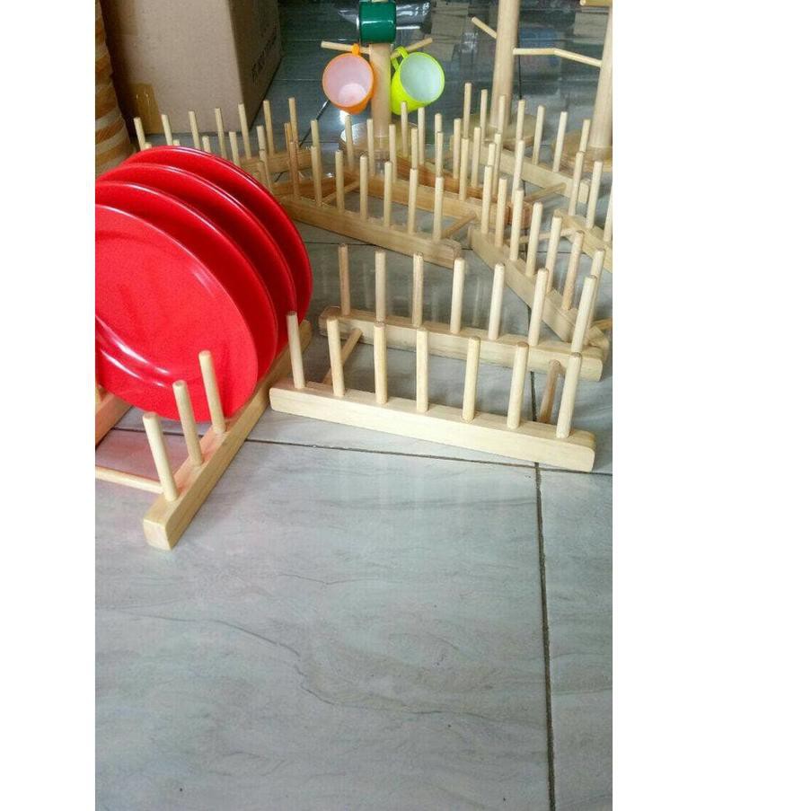 Tren terbaru Rak Piring Kayu Pinus Tempat Piring Kayu Tren terbaru Rak Piring Kayu Pinus Tempat Piring Kayu