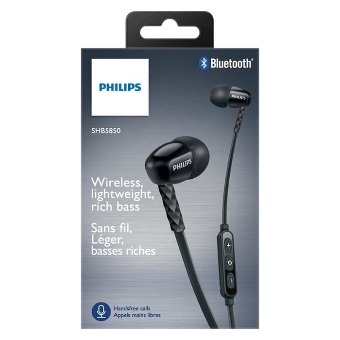 Audio - Earphone - Earphone Bluetooth Headset Bluetooth Philips Shb5850 Produk Terbaik