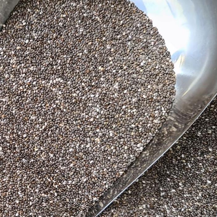 

↩ Black Chia Seed 100gr - Premium Black Chia Seeds Organic た