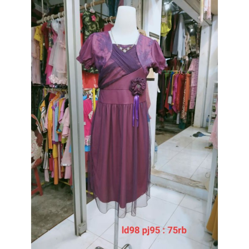 Dress pesta dress tutu import premium tunik dress