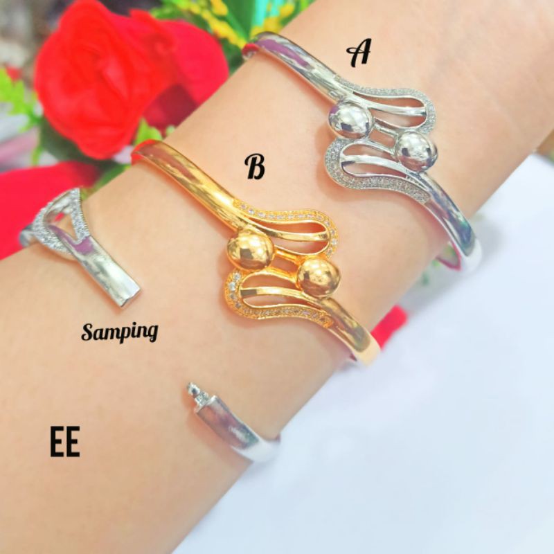 Fourfashion Gelang Tangan Xuping Motif Bangle Kekinian PD172