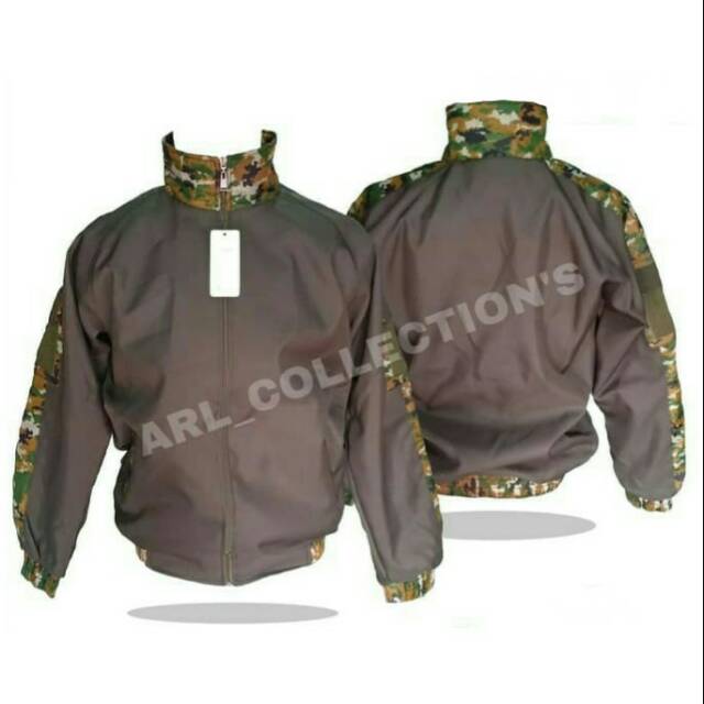 Jaket bomber army loreng linud / combinasi tactical outdoor