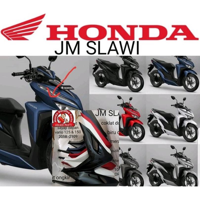 Cover Sayap Depan Fairing Depan Body Depan Vario New Vario 150 Led 2018 2019 Harga 1pcs Sebelah Shopee Indonesia