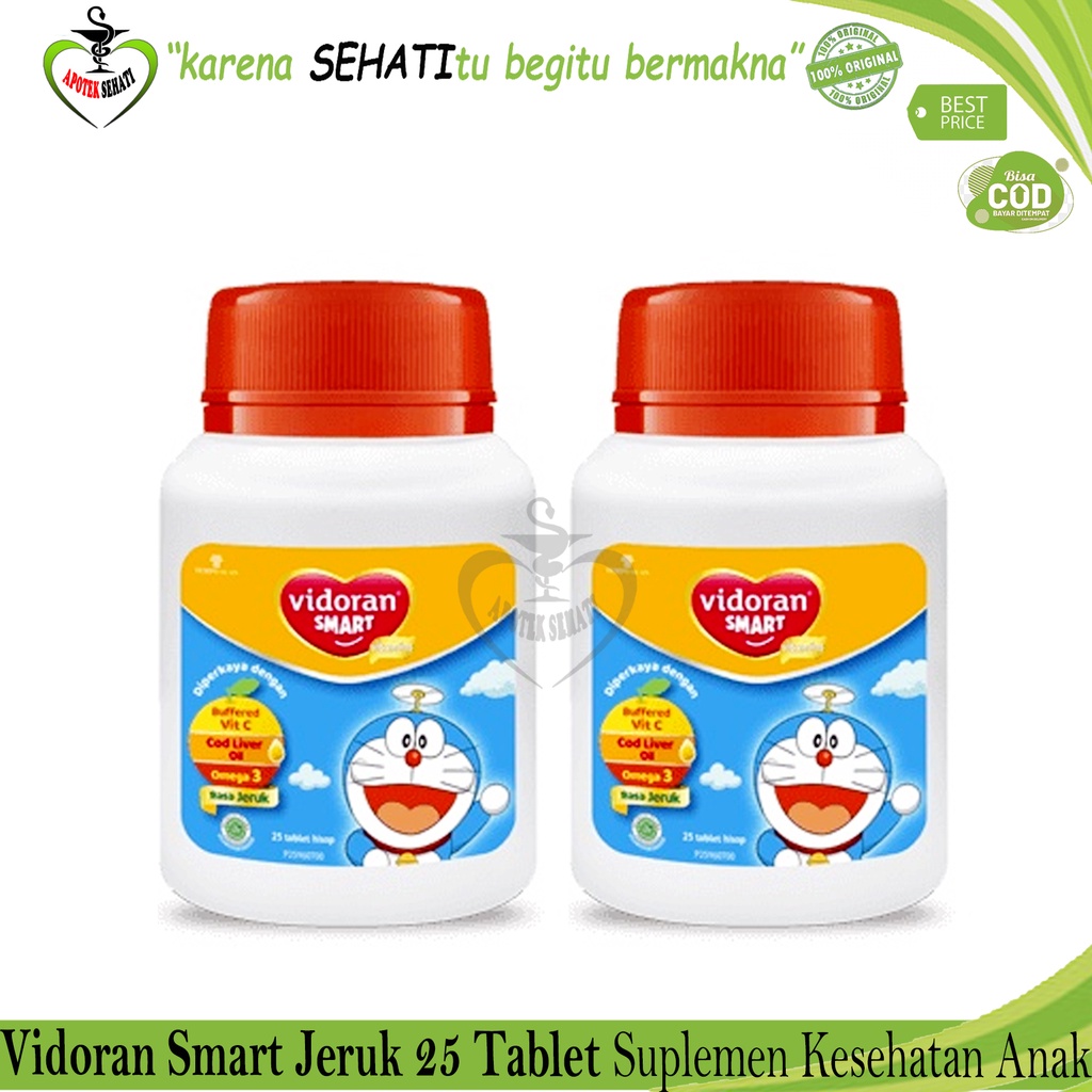 Vidoran Smart Multivitamin Anak Tablet Hisap dan Sirup