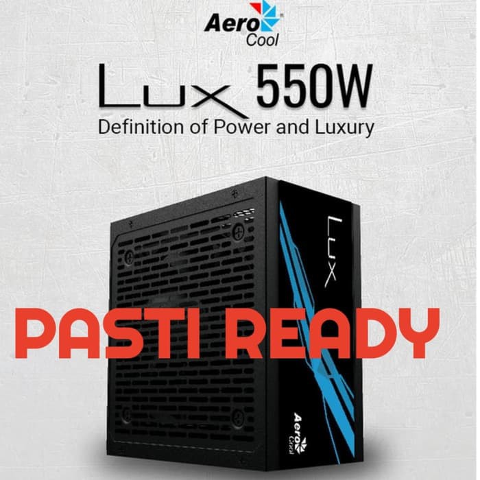 Aerocool LUX 550W PSU Powersupply 80+ BRONZE