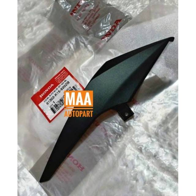 Cowl Front Side Cover Kupingan Lampu Depan CB150R CB 150R Led Streetfire Matte Black Hitam Doff 6130