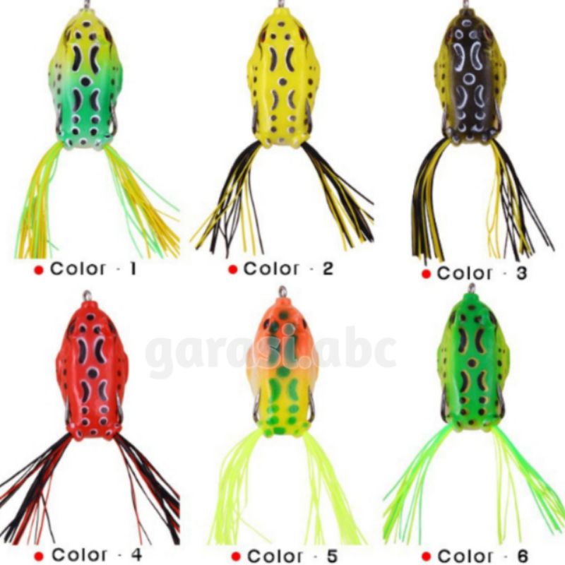 Soft Frog Umpan Pancing Kodok 4cm 5g Swim Bait Fishing Lure Katak Casting Gabus Kutuk Sungai Danau Waduk Kali Relix Nusantara Tiruan Apung