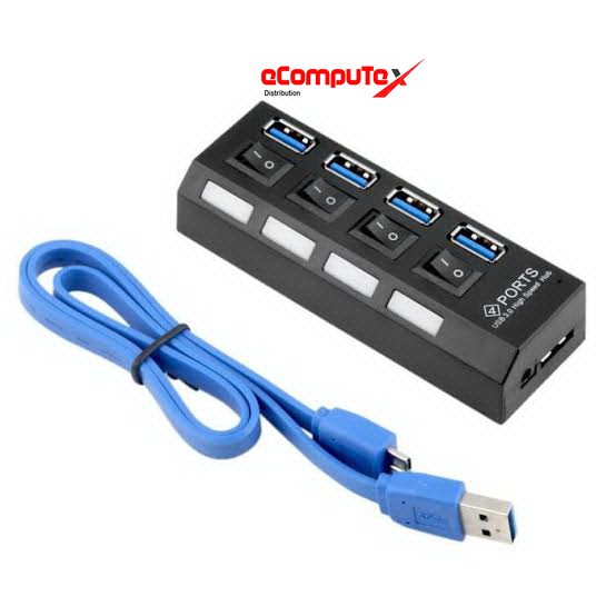 USB HUB 3.0 4 PORT SWITCH