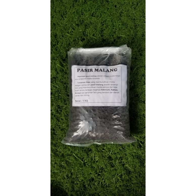 Pasir malang kemasan ekonomis 1 kg untuk media tanam dan aquarium atau aquascape
