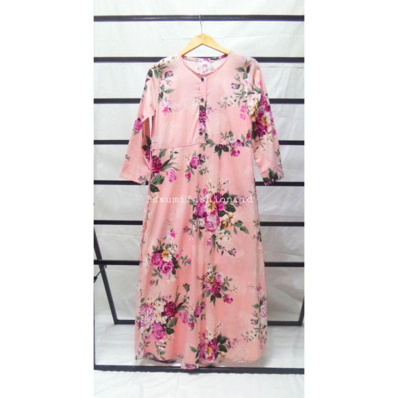 SALE | Dress Bunga | Dress Plisket