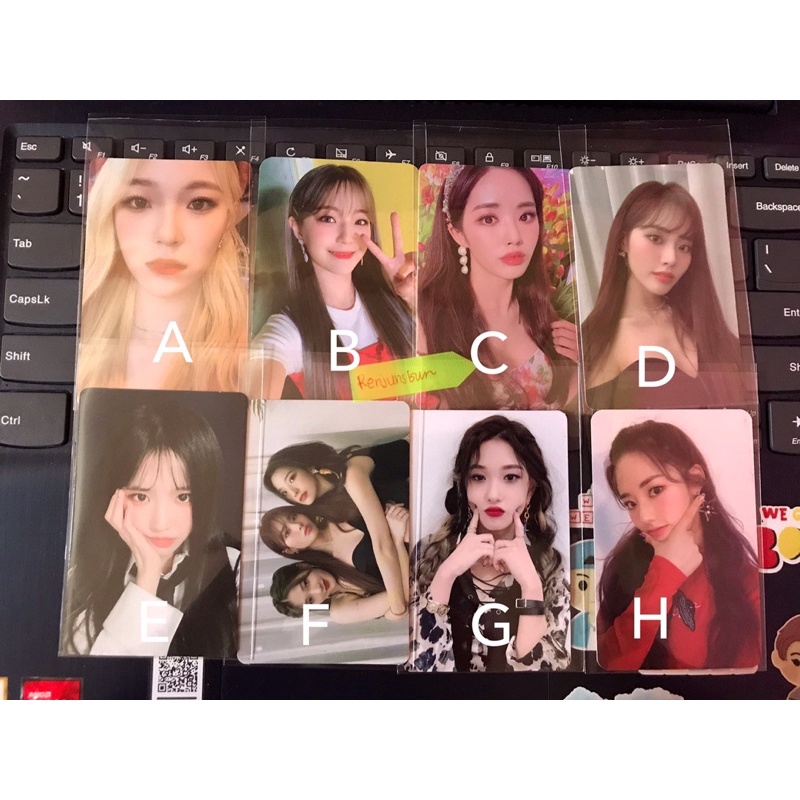 pc photocard fromis_9 soyeon jiheon jiwon hayoung sojrom mls fun 9 way
