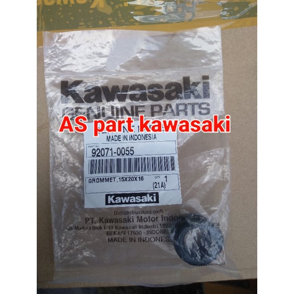 karet pengikat selang rem belakang ninja r rr ori