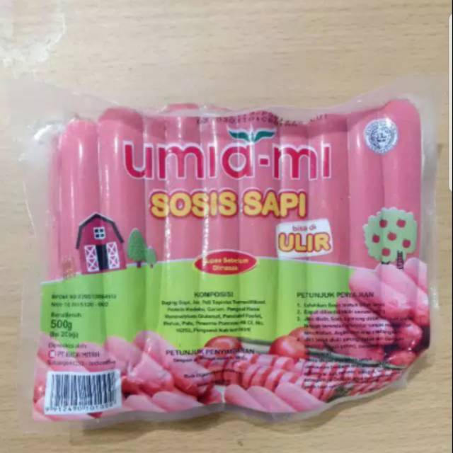 

Umami umiami sosis ulir 500gr 20s