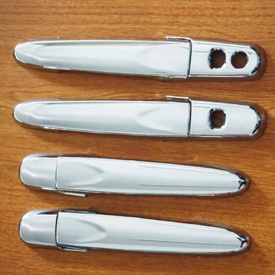 Handle Cover / Pegangan Pintu Mobil All New Rush 2018 Chrome