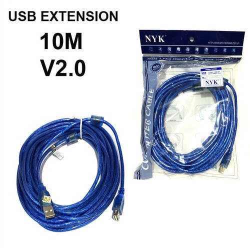 KABEL USB EXTENSION 10M PERPANJANGAN