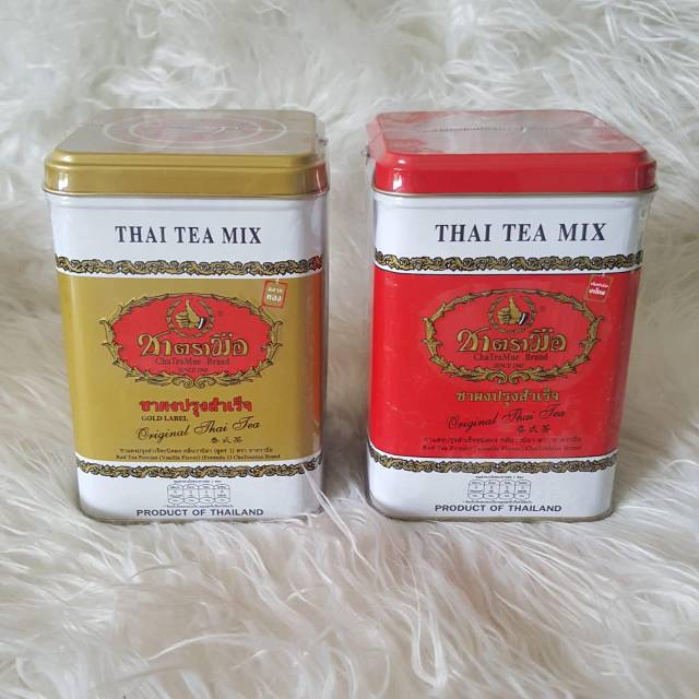 Chatramue Thai Tea Mix Kaleng