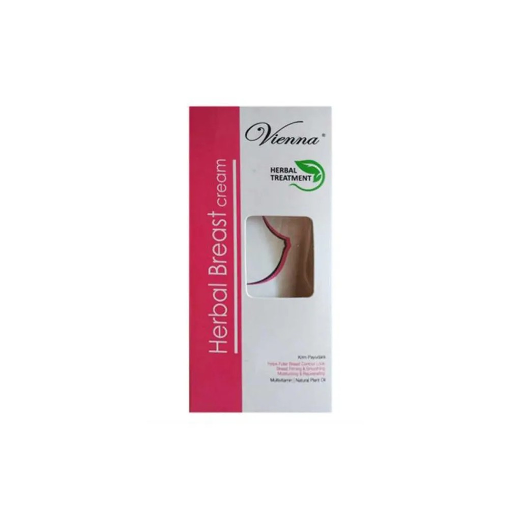 Vienna Herbal Breast Cream Pembesar Pengencang Payudara Tube 80ml Sachet 30ml Shopee Indonesia