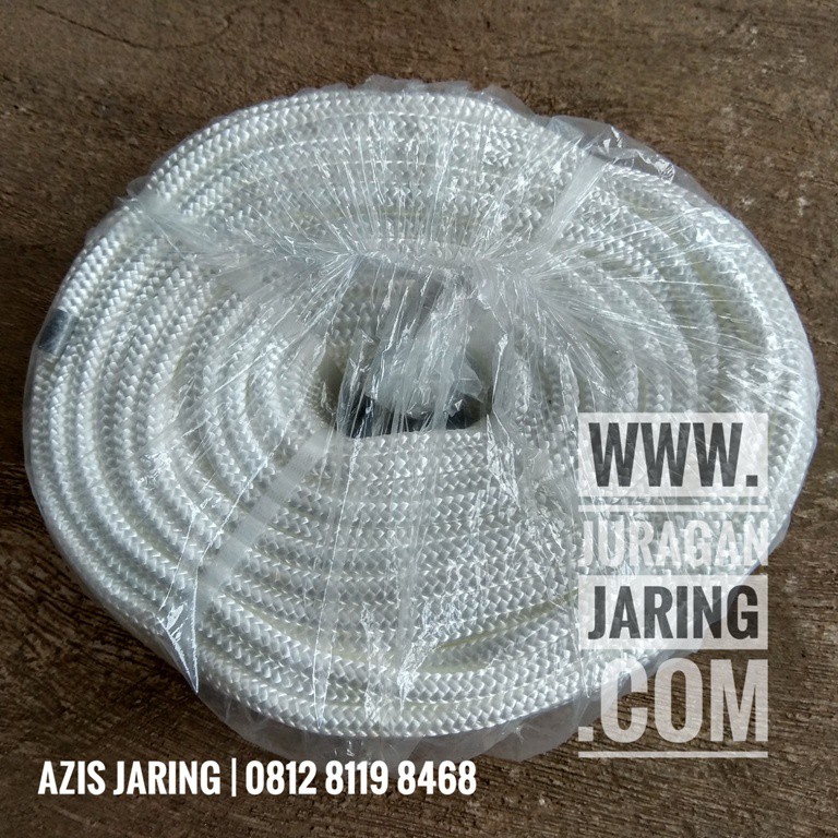 

Tali Karmantel 12 mm tali bendera per roll Panjang 100 meter 16 strain