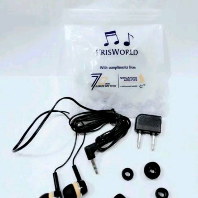 Headset Mega bass kabel panjang plus packing