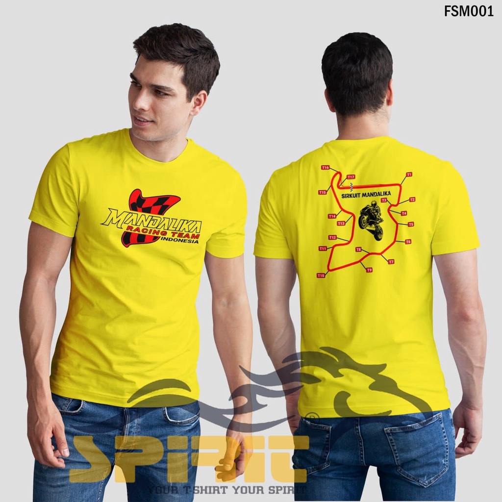 MANDALIKA Sirkuit MANDALIKA T-Shirt BAJU KAOS SIRKUIT MANDALIKA BAJU KAOS GP MANDALIKA SBK MANDALIKA