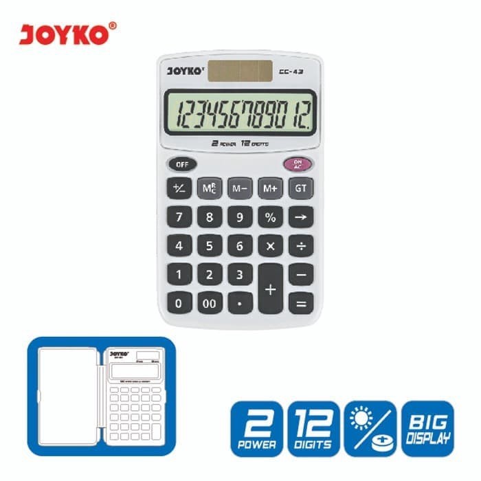 

Joyko Calculator / Kalkulator CC-43